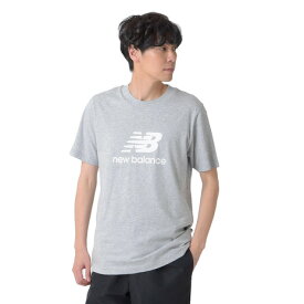 ニューバランス（new balance）（メンズ）大谷選手着用モデル Stacked Logo ショートスリーブTシャツ MT41502AG