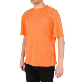 ジローム（GIRAUDM）（メンズ）ドライプラス グリッドメッシュ半袖Tシャツ CT4S0091-TR863-GRGC