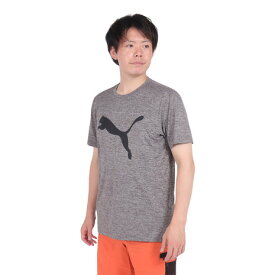 プーマ（PUMA）（メンズ）TRAIN FAVORITE ヘザー CAT 半袖Tシャツ 523004