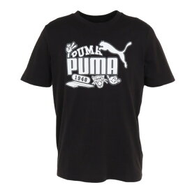 プーマ（PUMA）（メンズ）半袖Tシャツ メンズ グラフィック 675649 01 BLK