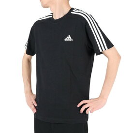アディダス（adidas）（メンズ）半袖Tシャツ メンズ エッセンシャルズ シングルジャージー ECQ97-IC9334