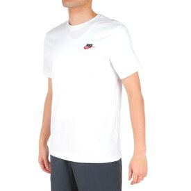 ナイキ（NIKE）（メンズ）tシャツ 半袖 ホワイト 白 綿100% AR4999-100