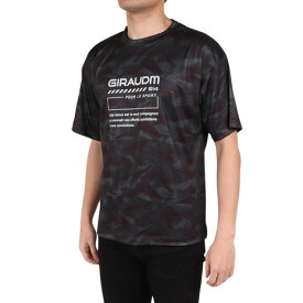 ジローム（GIRAUDM）（メンズ）ドライプラスクール SHINE BLOCK メッシュ半袖Tシャツ CT4S0016-TR863-GRSD