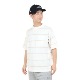ニューバランス（new balance）（メンズ）半袖Tシャツ メンズ 900 ストライプ AMT35009WM