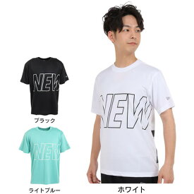 ニューエラ（NEW ERA）（メンズ）半袖Tシャツ メンズ テック Front & Back Logo 13516835 13516836 13516837