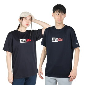 ニューエラ（NEW ERA）（メンズ、レディース）半袖 テックTシャツ Split Logo 14121954