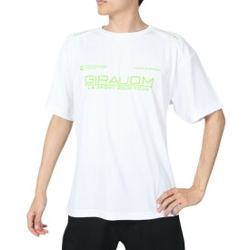 ジローム（GIRAUDM）（メンズ）ドライプラスクール シャインブロック メッシュ 半袖Tシャツ CT4S0025-TR863-GRES