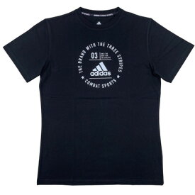 アディダス（adidas）（メンズ、レディース）T-shirts circle logo adiCL01-CS22 BLK/SLV