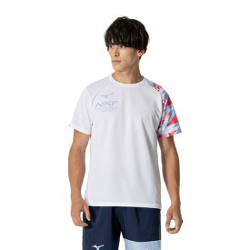 【最大1万ポイントバック！要エントリー＆抽選★6/18限定】ミズノ（MIZUNO）（メンズ、レディース）N-XT 半袖Tシャツ 32JAB21001
