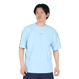 デュアリグ（DUARIG）（メンズ）ドライプラス 15UV DIAMOND 半袖Tシャツ 5S0024-TRCT-863GC SAX