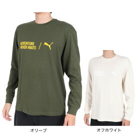 プーマ（PUMA）（メンズ）STYLE TECH 長袖 グラフィックTシャツ 679541