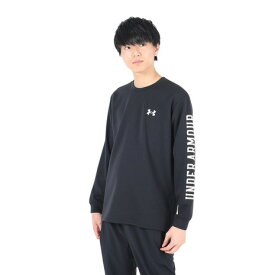 アンダーアーマー（UNDER ARMOUR）（メンズ）オーバーサイズ グラフィック ロングスリーブTシャツ 1385508