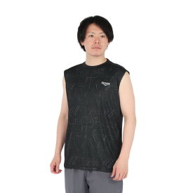 デュアリグ（DUARIG）（メンズ）ドライプラスクール シャインブロック メッシュ ノースリーブTシャツ 5S0012-TRCT-863HD BLK