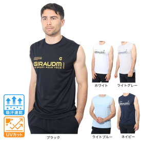 ジローム（GIRAUDM）（メンズ）ドライプラスクール シャインブロック メッシュ ノースリーブ CT4S0031-TR863-GRES