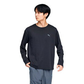 プーマ（PUMA）（メンズ）ESS MX リラックスド キャット 長袖Tシャツ 690355 01 BLK