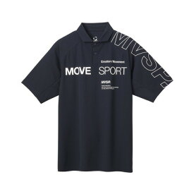 デサント（DESCENTE）（メンズ）SUNSCREEN ミニ鹿の子 ラグランスリーブポロシャツ ST5SHS01M