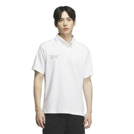 アディダス（adidas）（メンズ）アダプテーション レギュラーフィット ダブルニット半袖ポロシャツ KQD55