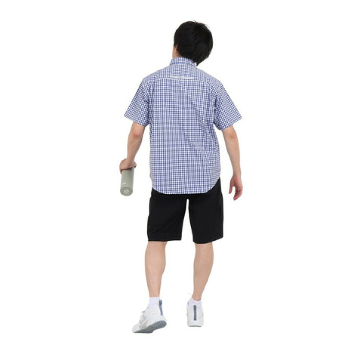 楽天市場】デサント（DESCENTE）（メンズ）半袖シャツ メンズ ギンガム