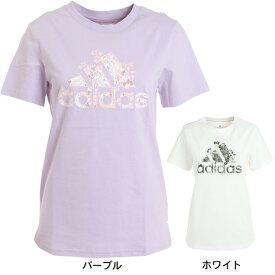 アディダス（adidas）（レディース）半袖シャツ レディース フローラル グラフィック ETM35-H52232/H52233