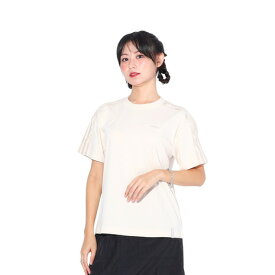 アディダス（adidas）（レディース）エッセンシャルズ プラス スリーストライプス 半袖Tシャツ KVF79