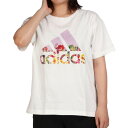 アディダス（adidas） ルーズフィット フラワー グラフィック 半袖Tシャツ CO762-HN7753 （レディース）