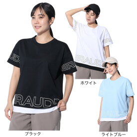 ジローム（GIRAUDM）（レディース）ドライプラス ジャージ プリント Tシャツ CT4S0053-TR864-GRCD