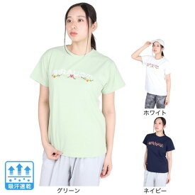 ジローム（GIRAUDM）（レディース）ドライプラス ジャージー プリント 半袖Tシャツ CT4S0094-TR864-GRCD