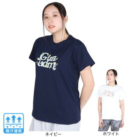 ジローム（GIRAUDM）（レディース）ドライプラス ジャージー プリント 半袖Tシャツ CT4S0095-TR864-GRCD