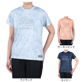 ジローム（GIRAUDM）（レディース）ドライプラス プリント 半袖Tシャツ CT5S0029-TR864-GRCD