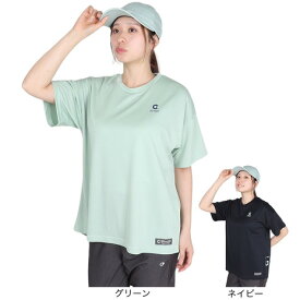 ジローム（GIRAUDM）（レディース）ドライプラス プリント メッシュ 半袖Tシャツ CT5S0033-TR864-GRCD