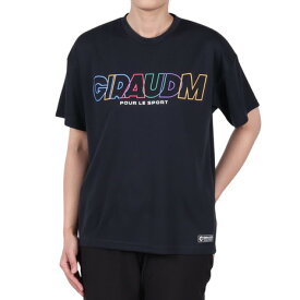 ジローム（GIRAUDM）（レディース）ドライプラス プリント 半袖Tシャツ CT5S0025-TR864-GRCD