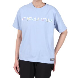ジローム（GIRAUDM）（レディース）ドライプラス ジャージー プリント 半袖Tシャツ CT5S0035-TR864-GRCD