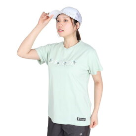 ジローム（GIRAUDM）（レディース）ドライプラス ジャージー プリント 半袖Tシャツ CT5S0037-TR864-GRCD