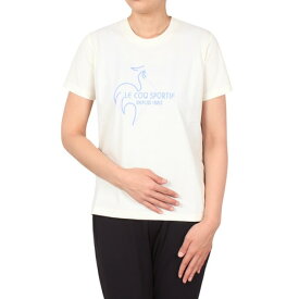 ルコックスポルティフ（lecoqsportif）（レディース）ヘランカサンスクリーン 半袖Tシャツ QMWXJA01 EWH