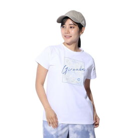 ジローム（GIRAUDM）（レディース）ドライプラス JERSEY プリント Tシャツ CT4S0051-TR864-GRCD