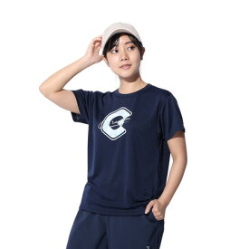 ジローム（GIRAUDM）（レディース）ドライプラス プリントメッシュ Tシャツ CT4S0055-TR864-GRCD
