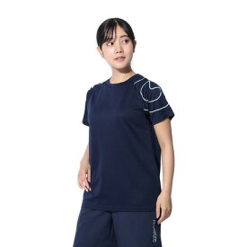 ジローム（GIRAUDM）（レディース）ドライプラス プリントメッシュ Tシャツ CT4S0056-TR864-GRCD
