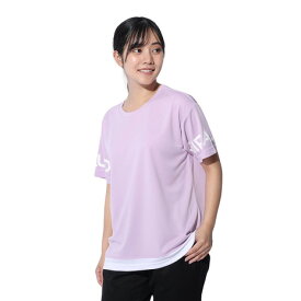 ジローム（GIRAUDM）（レディース）ドライプラス プリントメッシュ Tシャツ CT4S0057-TR864-GRCD