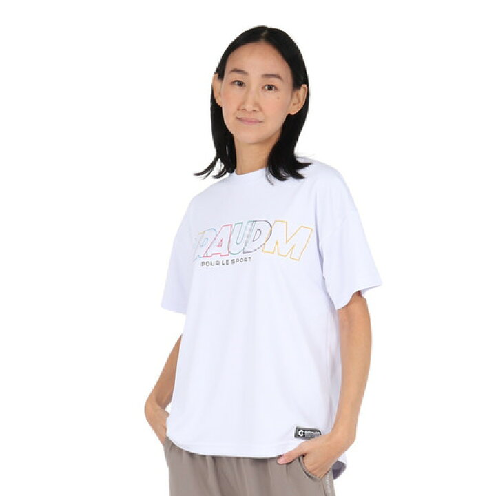 楽天市場】ジローム（GIRAUDM）（レディース）ドライプラス プリント GlRAUDM  Tシャツ