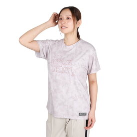 ジローム（GIRAUDM）（レディース）ドライプラス プリント MST38E 半袖 Tシャツ CT5S0030-TR864-GRES BEG