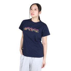 ジローム（GIRAUDM）（レディース）ドライプラス ジャージー プリント 半袖Tシャツ CT4S0094-TR864-GRCD