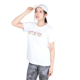 ジローム（GIRAUDM）（レディース）ドライプラス ジャージー プリント 半袖Tシャツ CT4S0094-TR864-GRCD