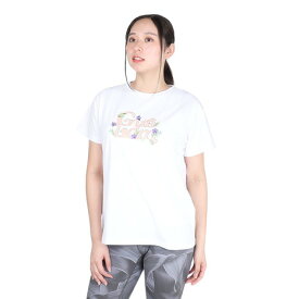 ジローム（GIRAUDM）（レディース）ドライプラス ジャージー プリント 半袖Tシャツ CT4S0095-TR864-GRCD