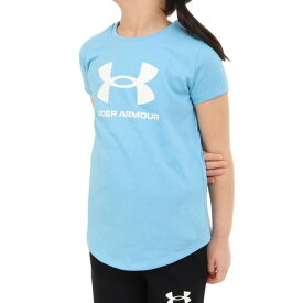 アンダーアーマー（UNDER ARMOUR）（キッズ）半袖Tシャツ キッズ ガールズ スポーツスタイル 1361182 462