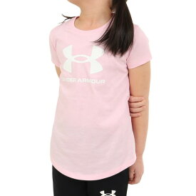 アンダーアーマー（UNDER ARMOUR）（キッズ）半袖Tシャツ ジュニアSPORTSTYLE ロゴ 1361182 676