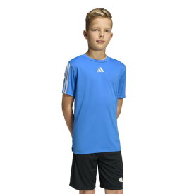 アディダス（adidas）（キッズ）キッズ トレイン エッセンシャルズ スリーストライプス 半袖Tシャツ KQH02-KB6817