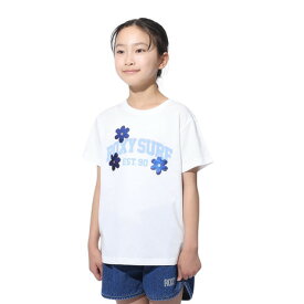 ロキシー（ROXY）（キッズ）MINI TREASURE 半袖Tシャツ 24SPTST241121WHT