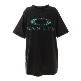 オークリー（OAKLEY）（キッズ）半袖Tシャツ キッズ エンハンス クイックドライ O Bark YTR 2.0 FOA402446-02E