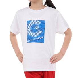 ジローム（GIRAUDM）（キッズ）ジュニア ドライプラス プリントメッシュTシャツ CT4S0066-TR865-GRES