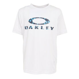 オークリー（OAKLEY）（キッズ）半袖Tシャツ キッズ クイックドライ O BARK YTR FOA402446-100 半袖